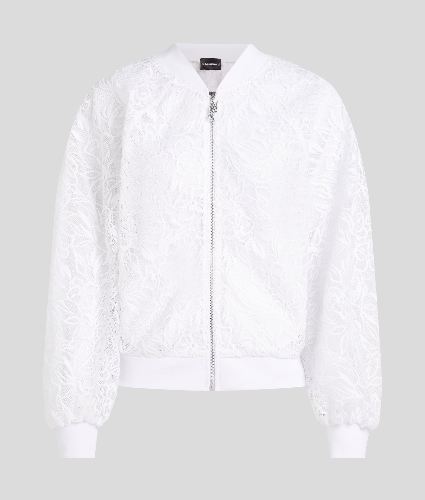 ORCHID EMBROIDERY BOMBER JACKET