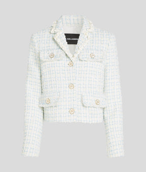 KARL ESSENTIAL BOUCLÉ JACKET