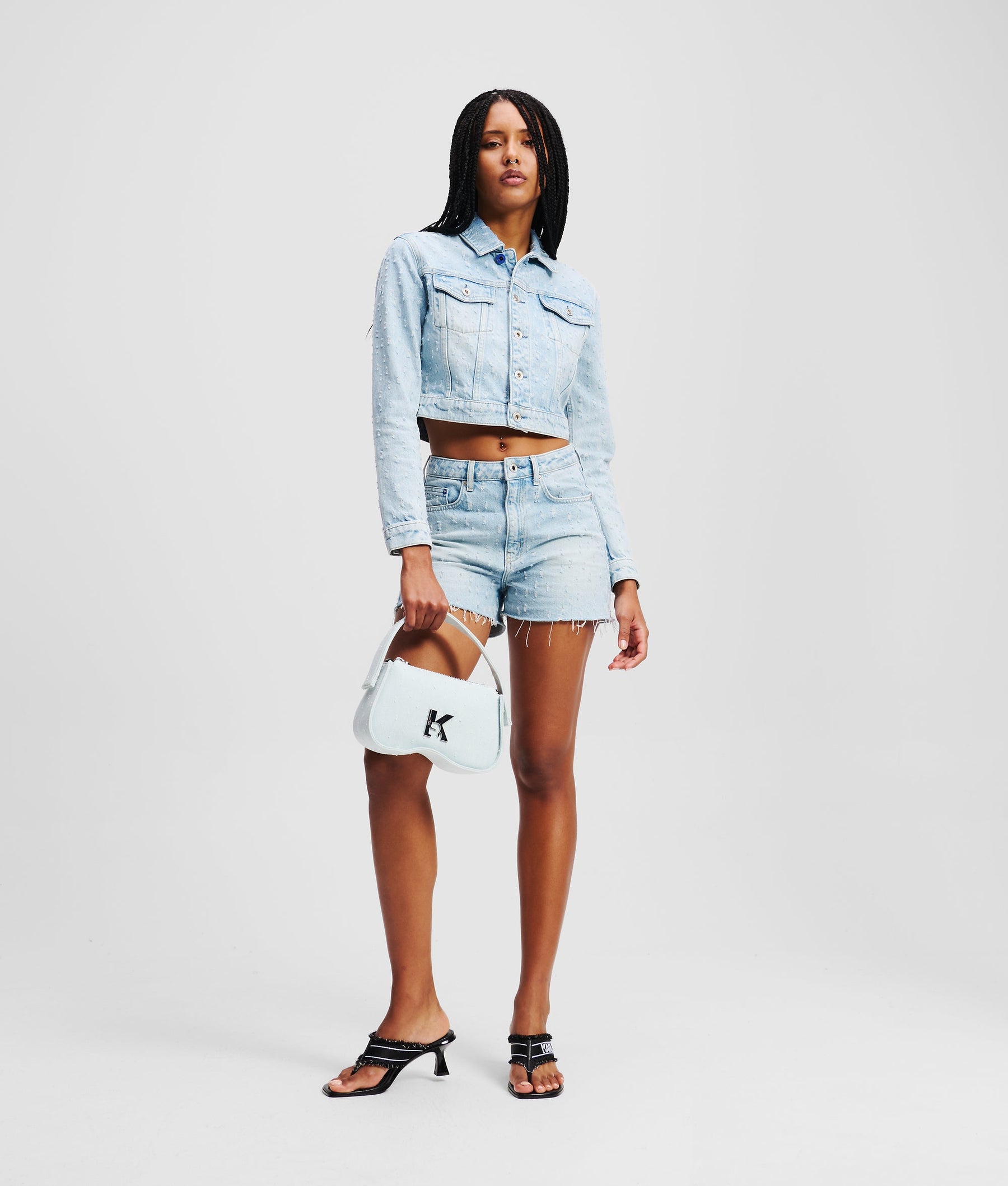 BOUCLÉ DENIM JACKET