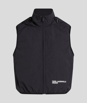 Hooded gilet