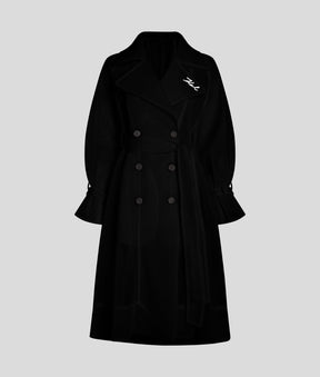 MESH TRENCH COAT
