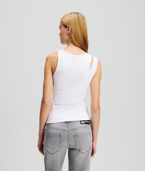 RIBBED TANK TOP