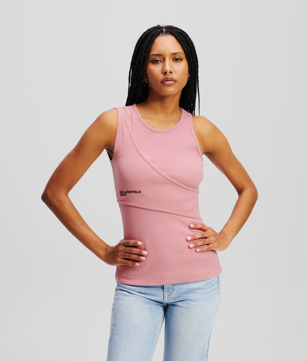 RIBBED TANK TOP