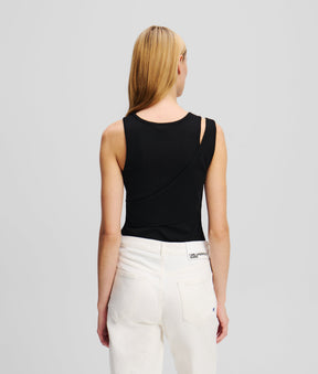 RIBBED TANK TOP