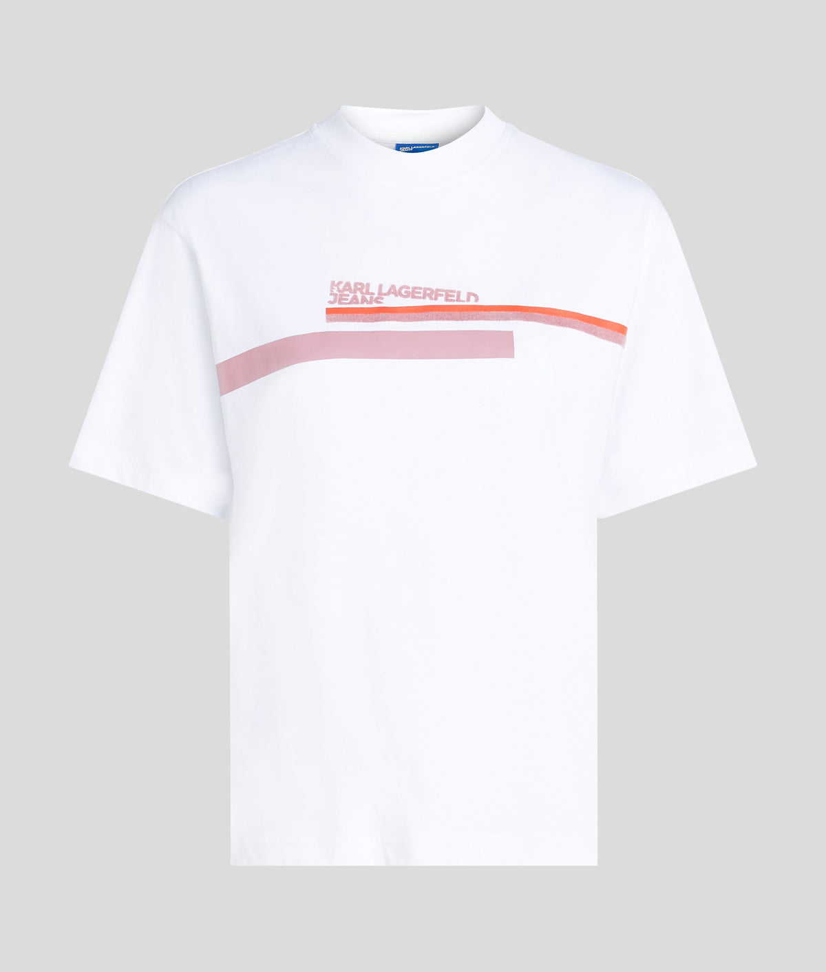 STRIPE LOGO T-SHIRT
