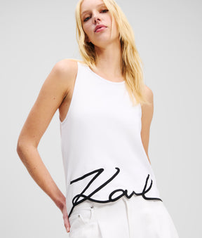 SIGNATURE HEM TANK TOP