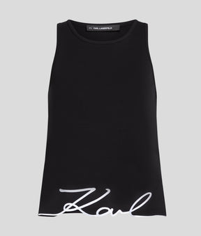 SIGNATURE HEM TANK TOP