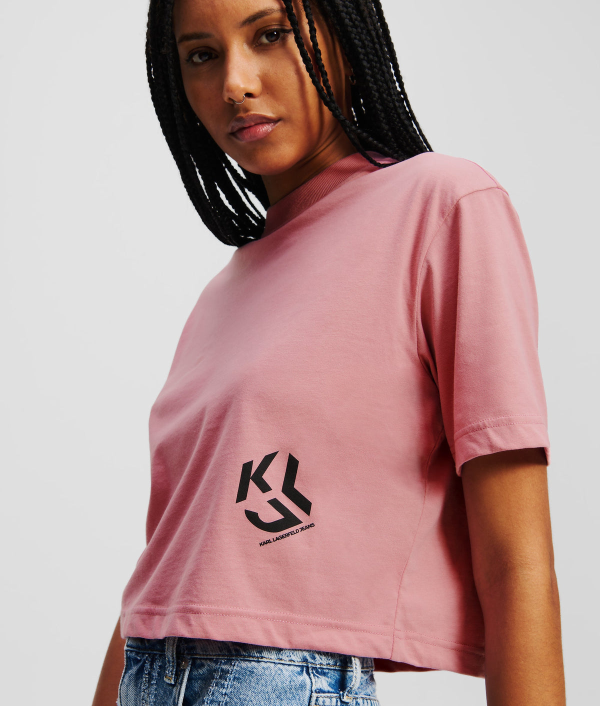 MONOGRAM CROP T-SHIRT