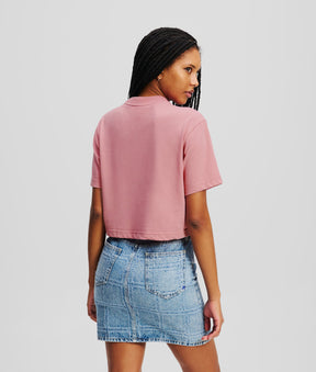 MONOGRAM CROP T-SHIRT