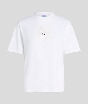 CROCHET MONOGRAM T-SHIRT