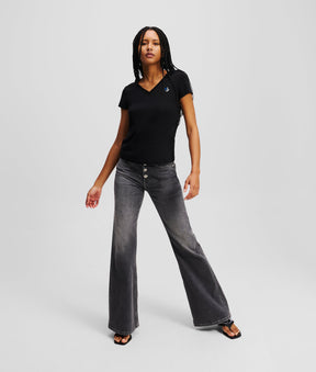 SLIM-FIT V-NECK T-SHIRT