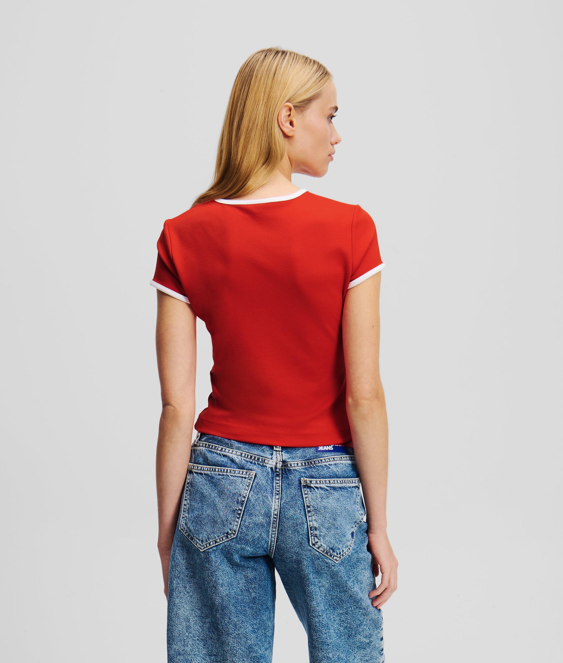 CAP-SLEEVE T-SHIRT