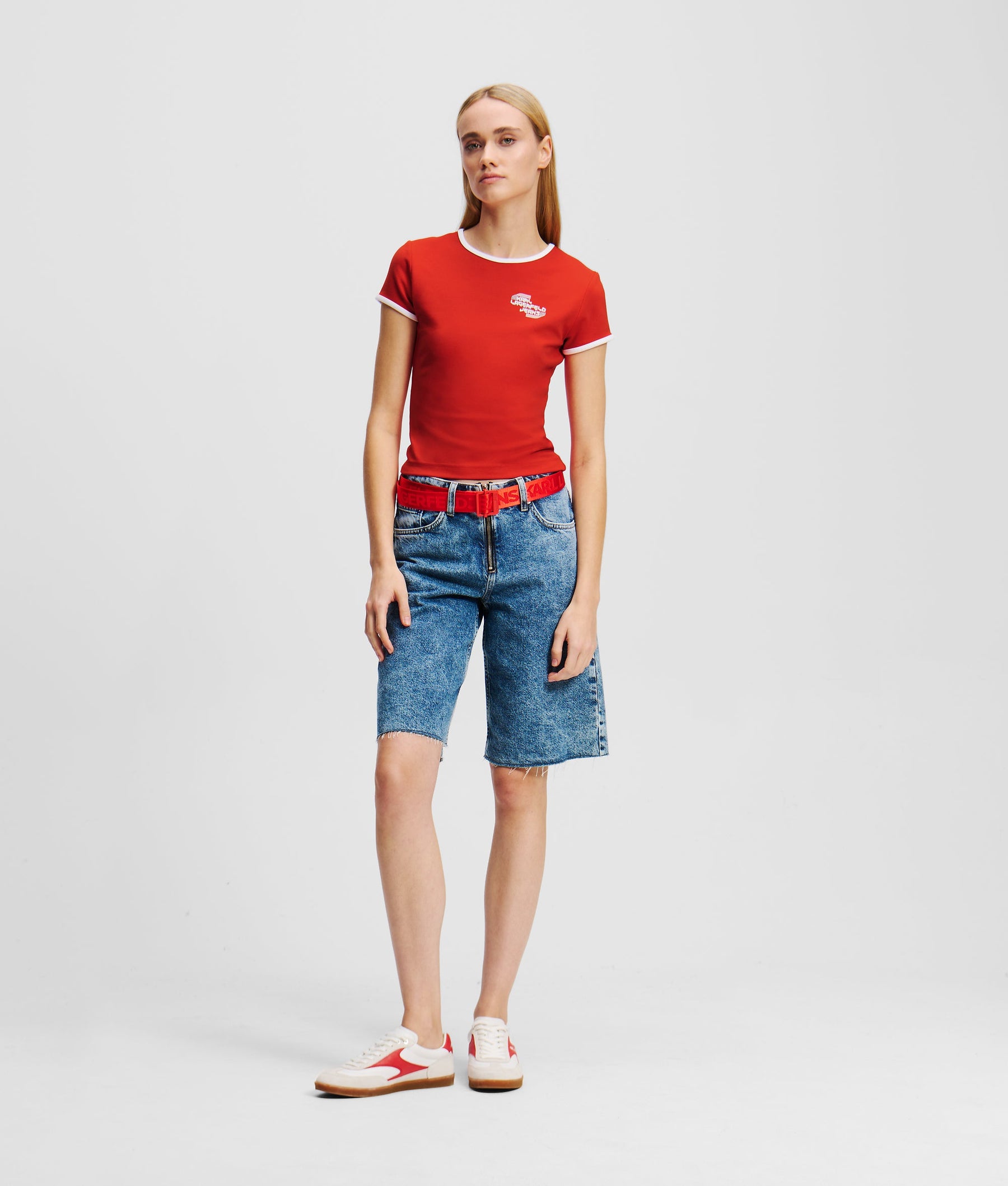 CAP-SLEEVE T-SHIRT