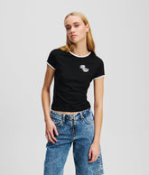 CAP-SLEEVE T-SHIRT
