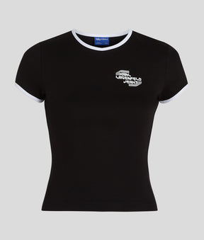 CAP-SLEEVE T-SHIRT