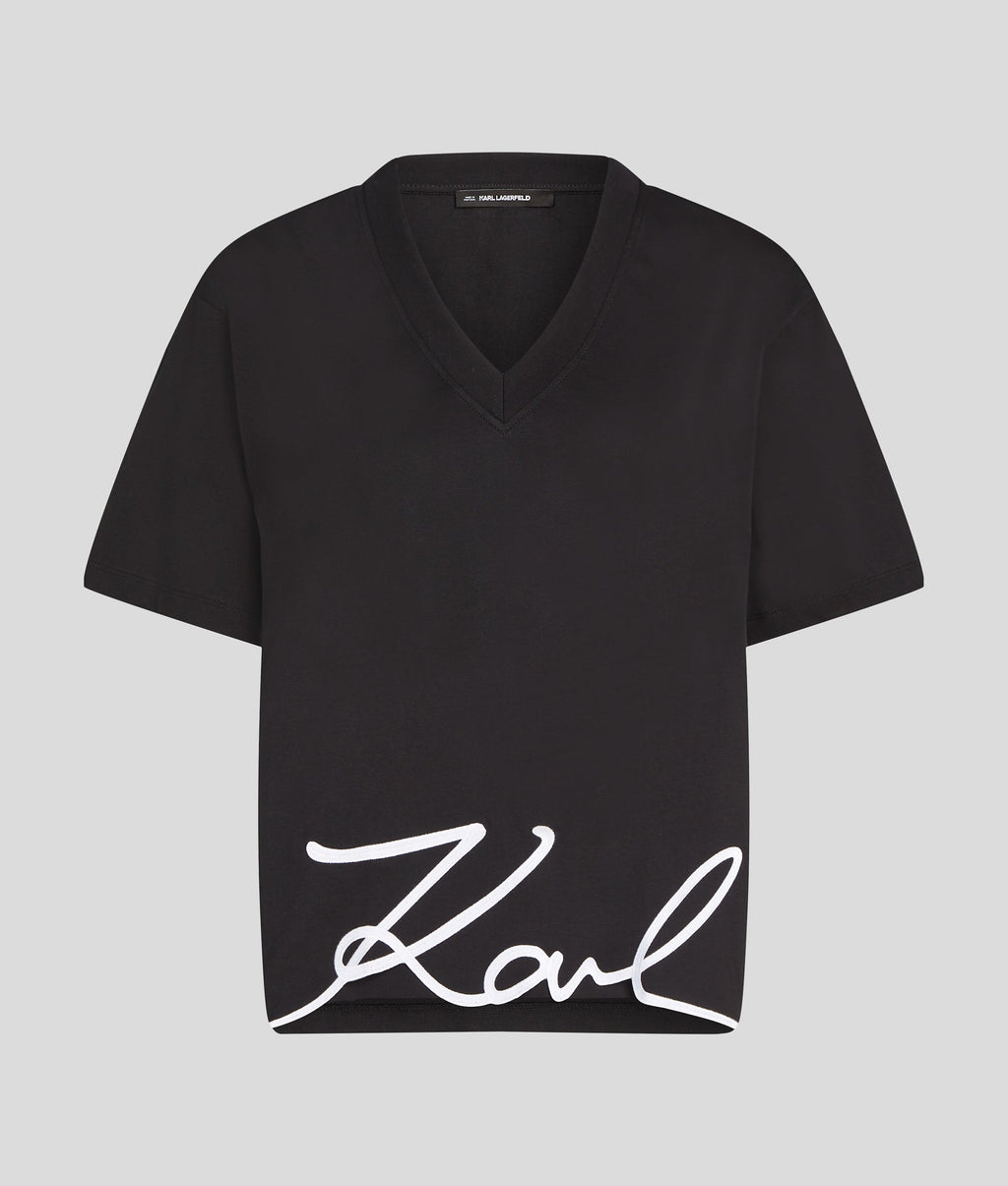 SIGNATURE V-NECK T-SHIRT