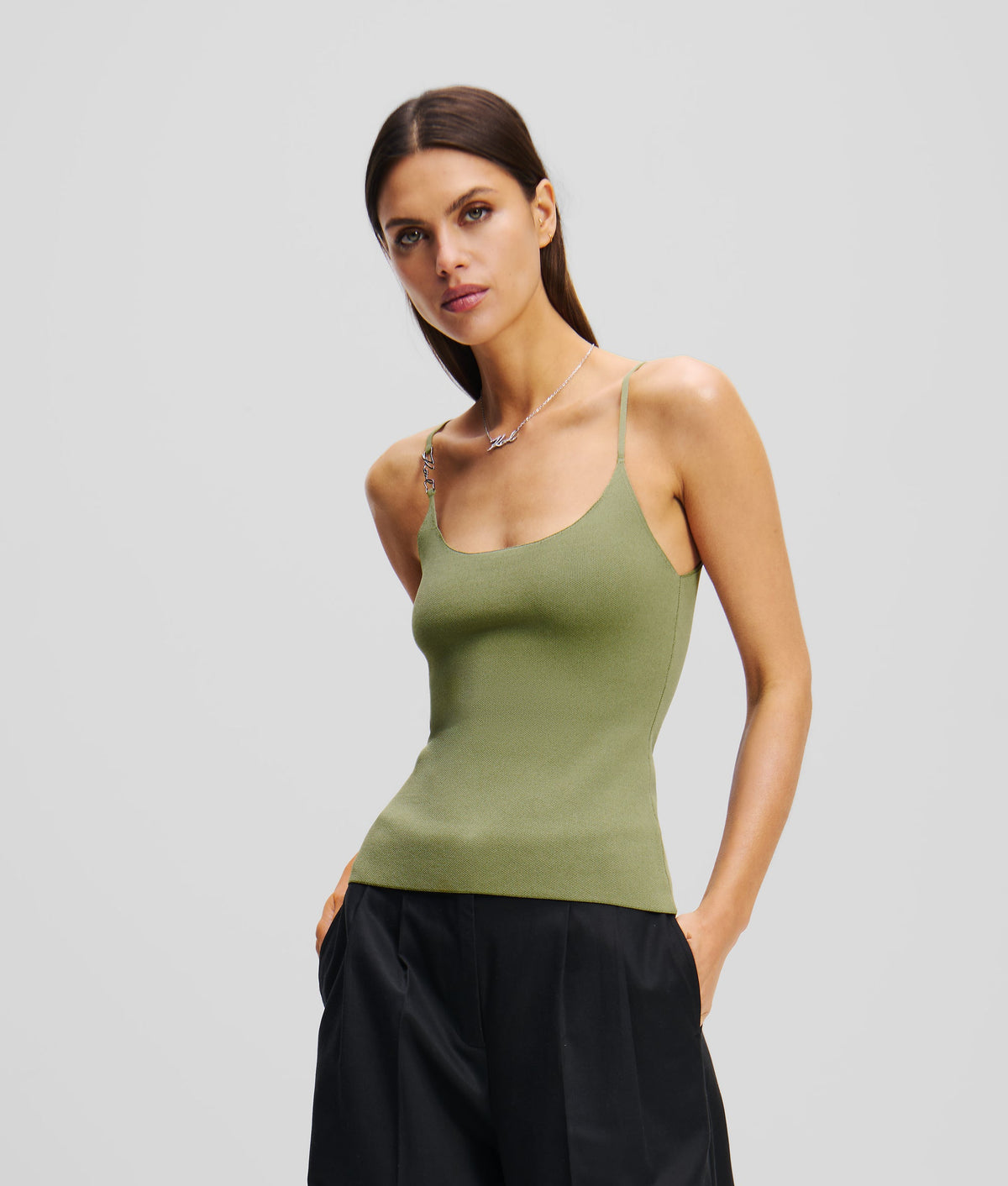 KNITTED TANK TOP