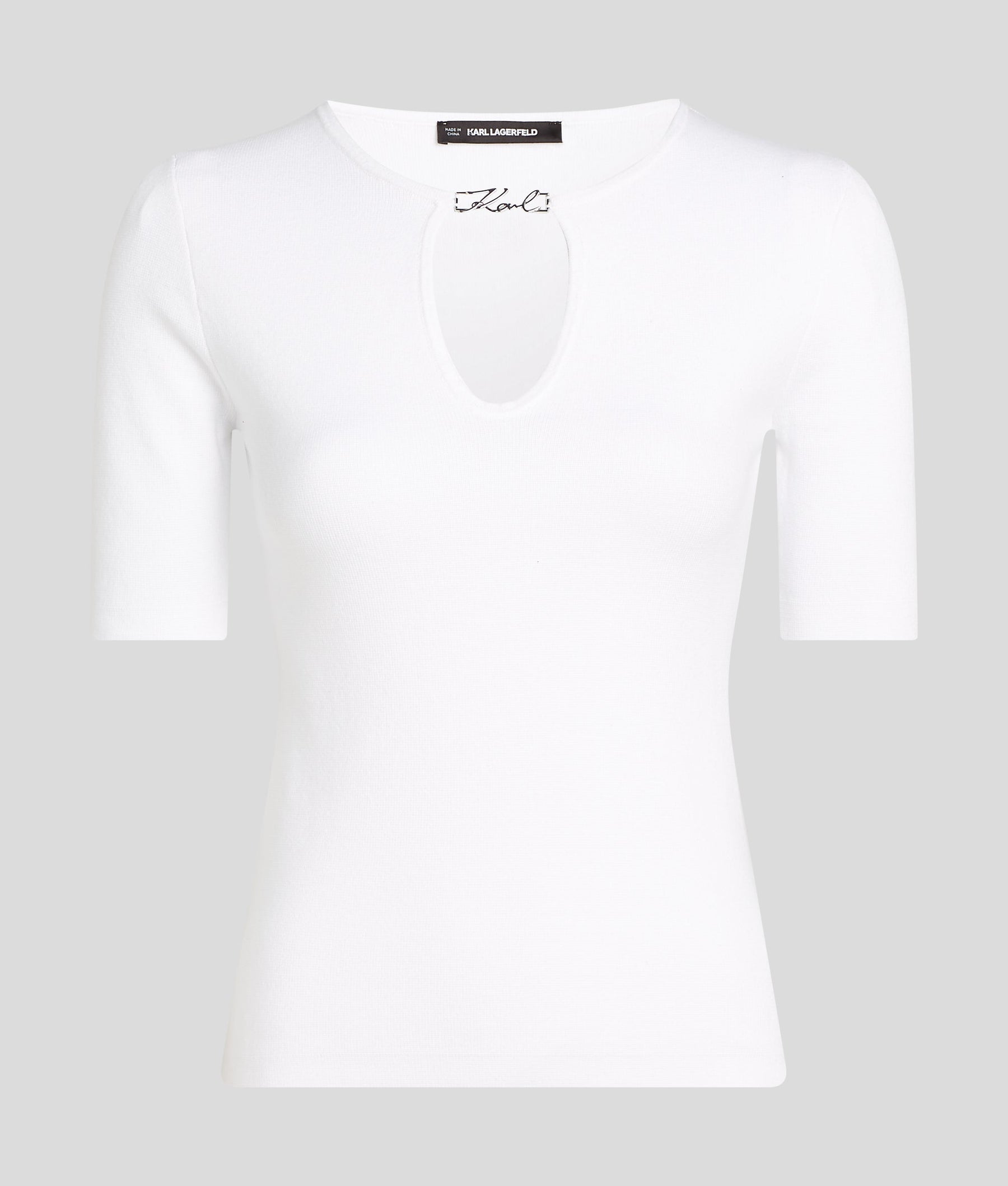 SIGNATURE CHARM KNIT TOP
