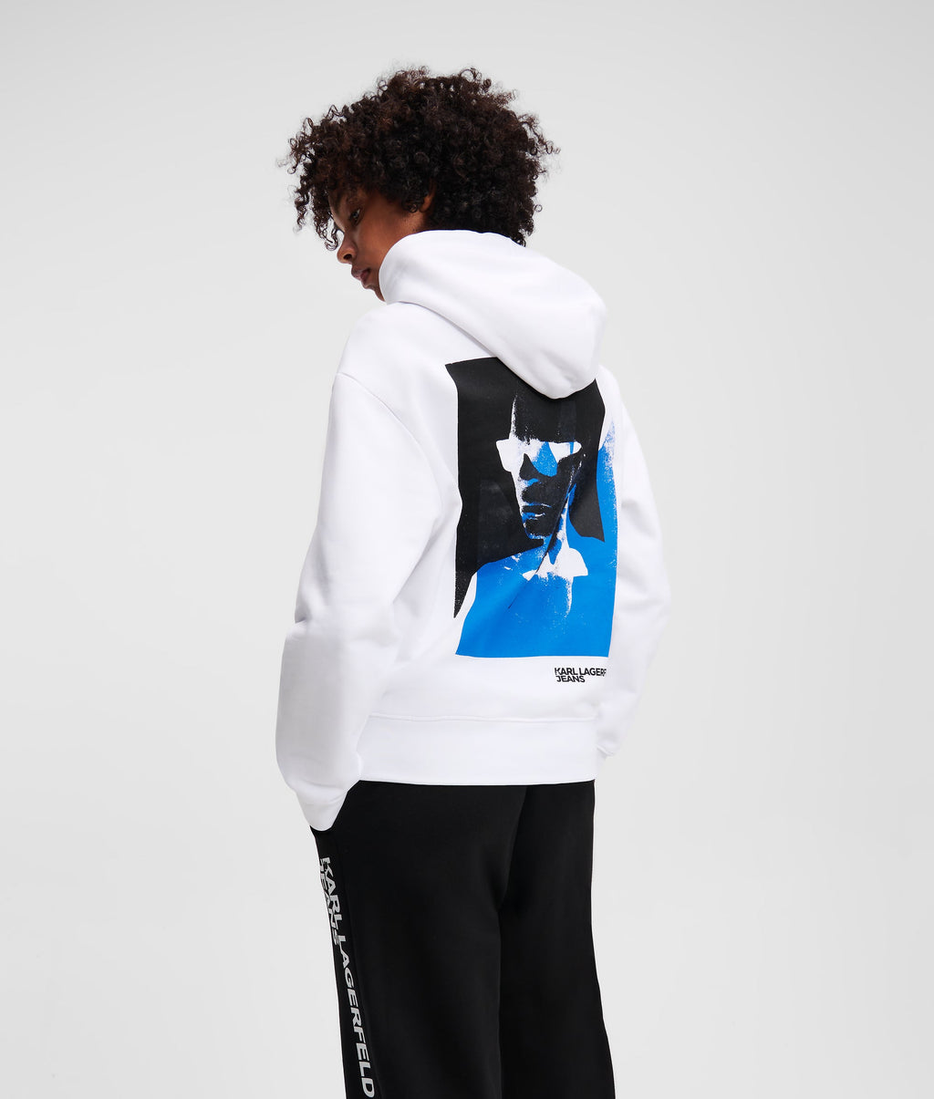 KARL PROFILE RELAXED HOODIE