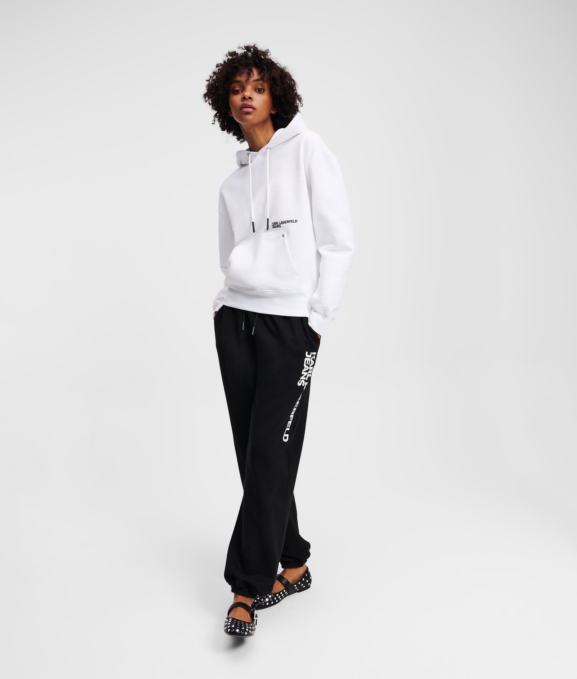 KARL PROFILE RELAXED HOODIE