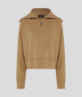 HALF-ZIP SWEATSHIRT