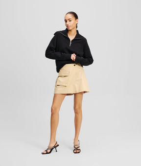 HALF-ZIP SWEATSHIRT