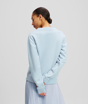 V-NECK SWEATSHIRT