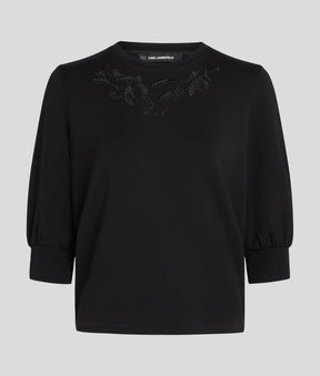 ORCHID EMBROIDERY JUMPER