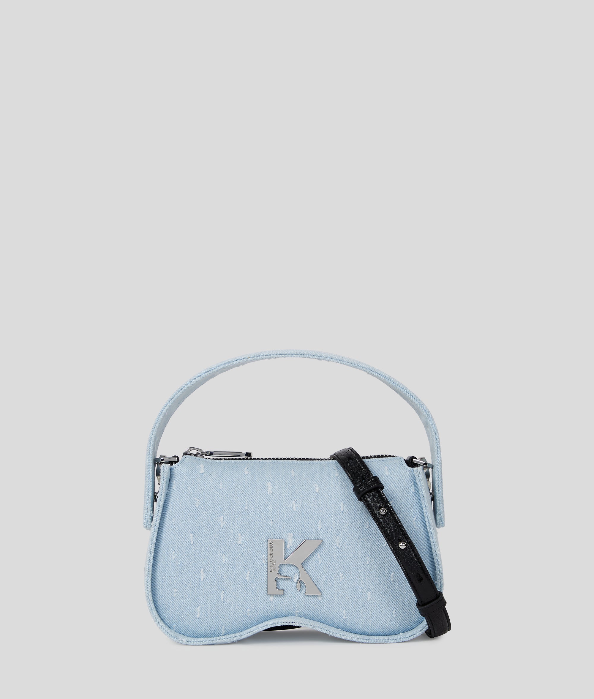 SUNGLASSES BOUCLÉ TOP HANDLE BAG