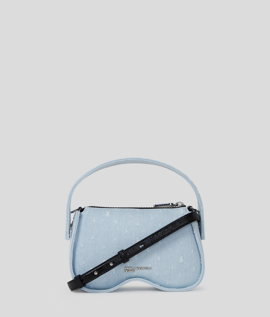 SUNGLASSES BOUCLÉ TOP HANDLE BAG