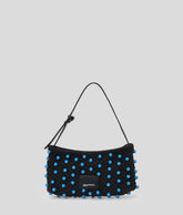 CROCHET BEADED SHOULDER BAG