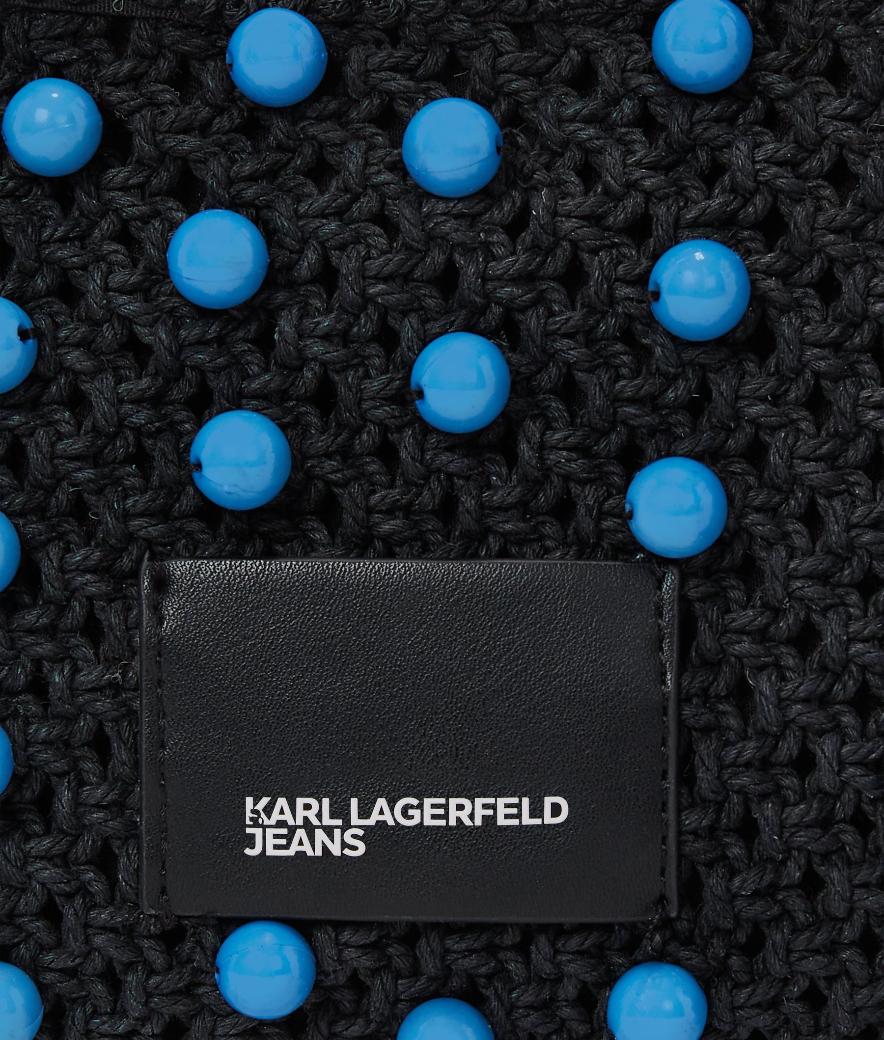 CROCHET BEADED SHOULDER BAG