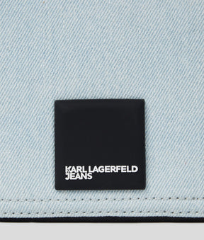 BOX LOGO DENIM CAMERA BAG