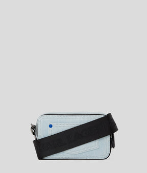 BOX LOGO DENIM CAMERA BAG