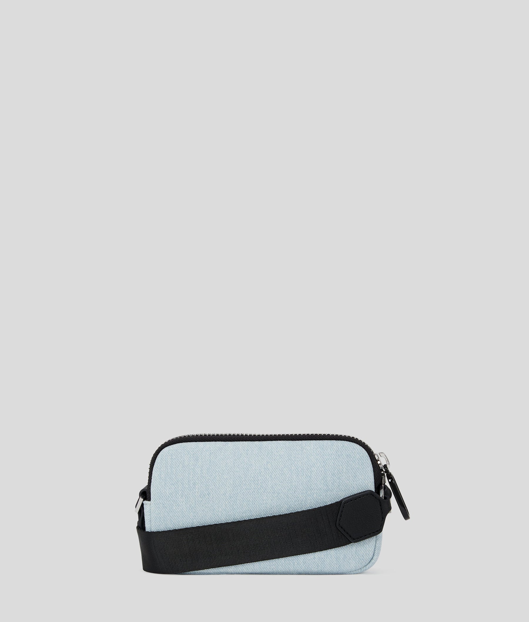 BOX LOGO MINI DENIM CROSSBODY BAG