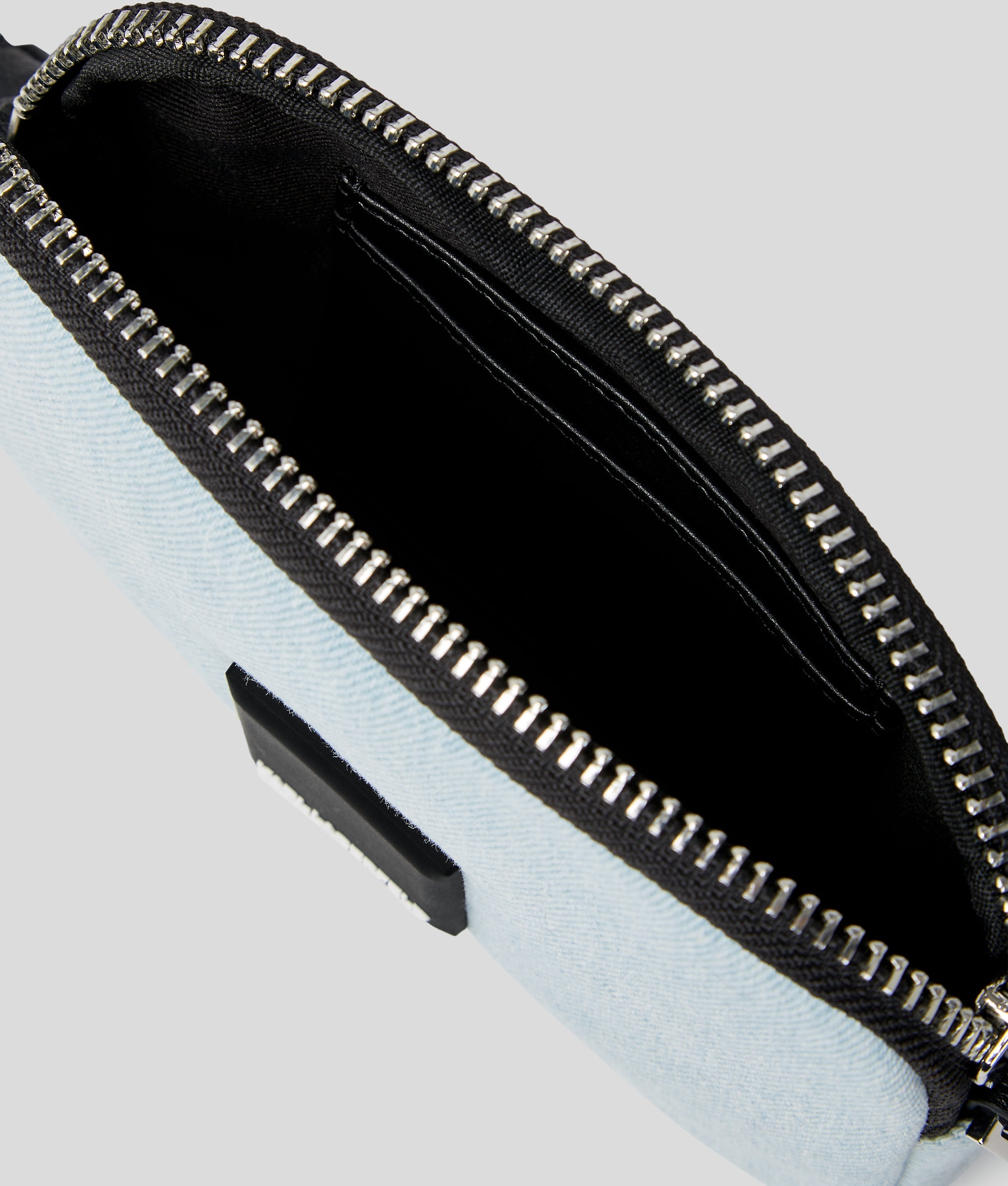 BOX LOGO MINI DENIM CROSSBODY BAG