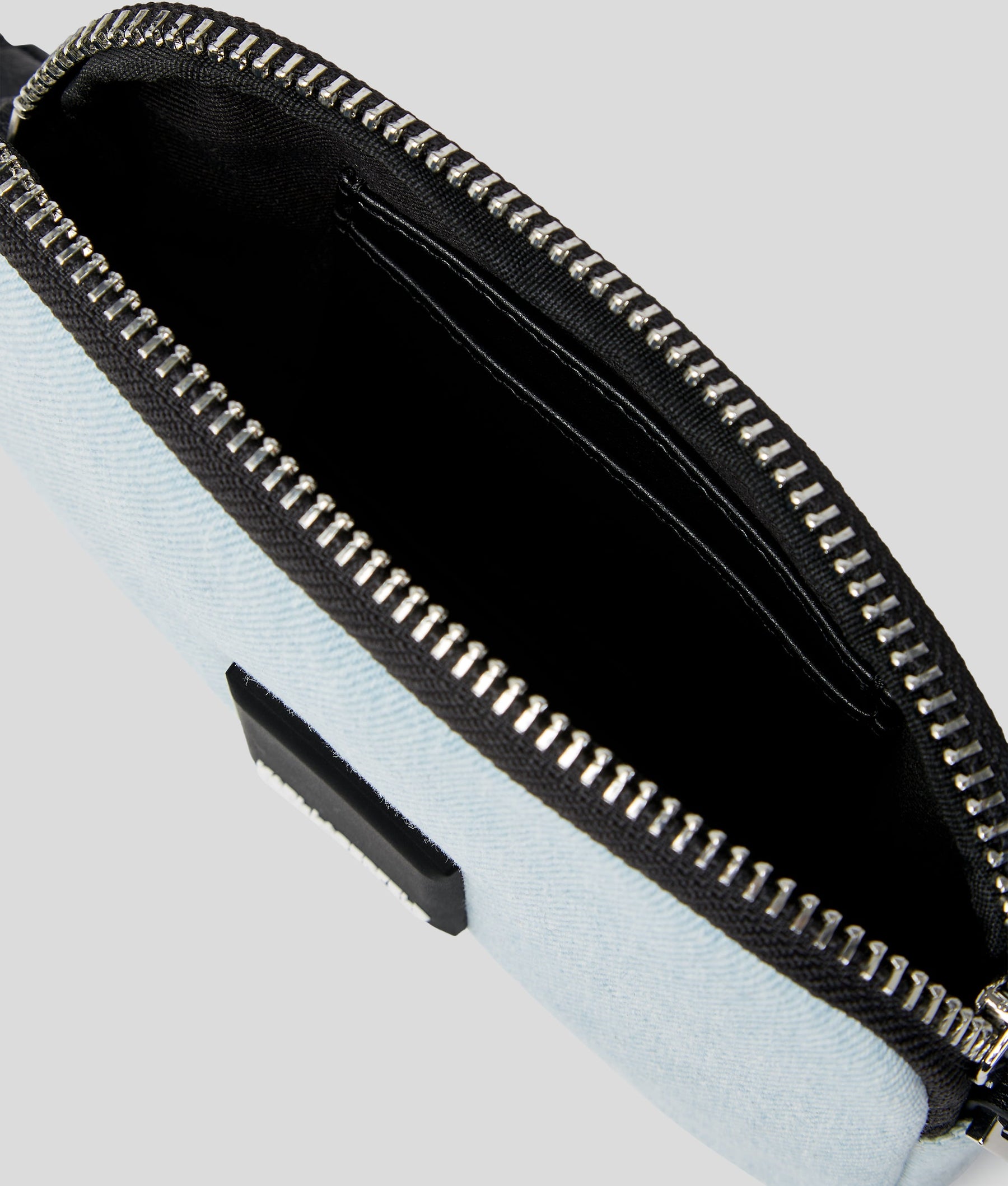 BOX LOGO MINI DENIM CROSSBODY BAG