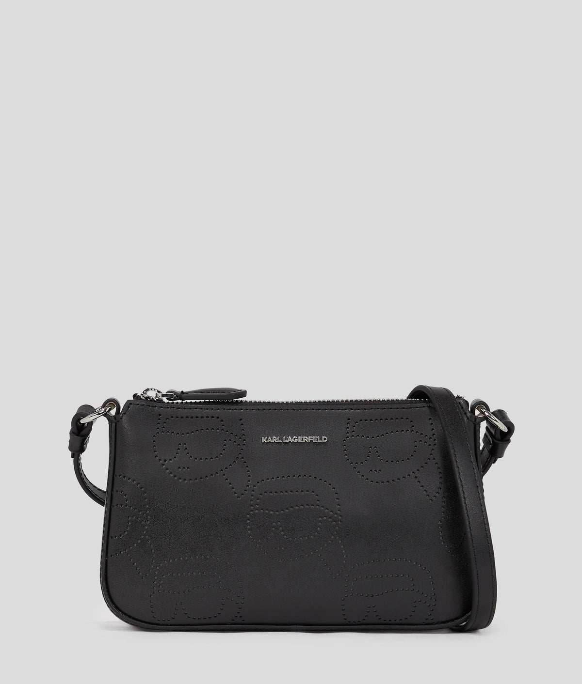 IKON PERFORATED CROSSBODY BAG