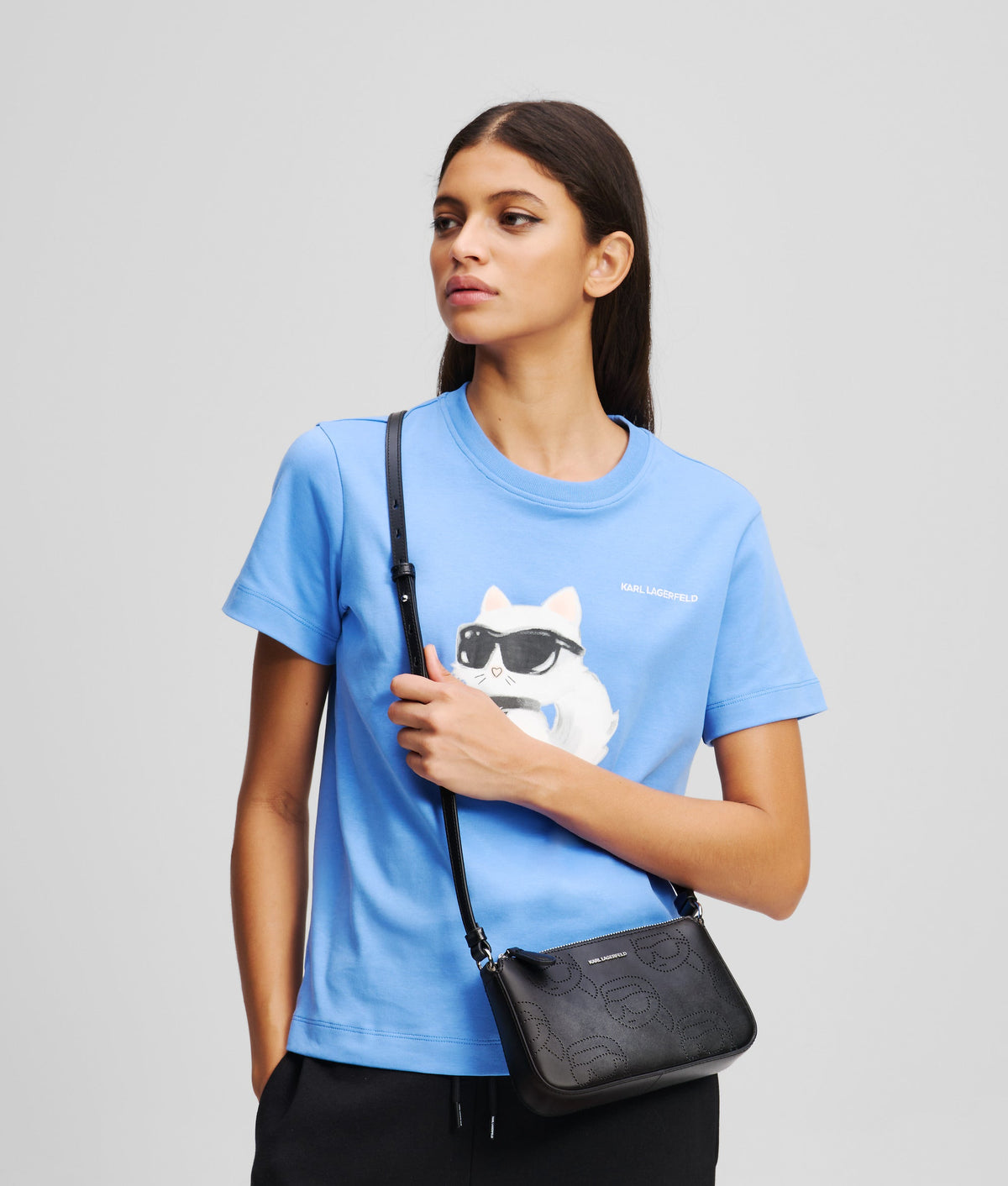 IKON PERFORATED CROSSBODY BAG