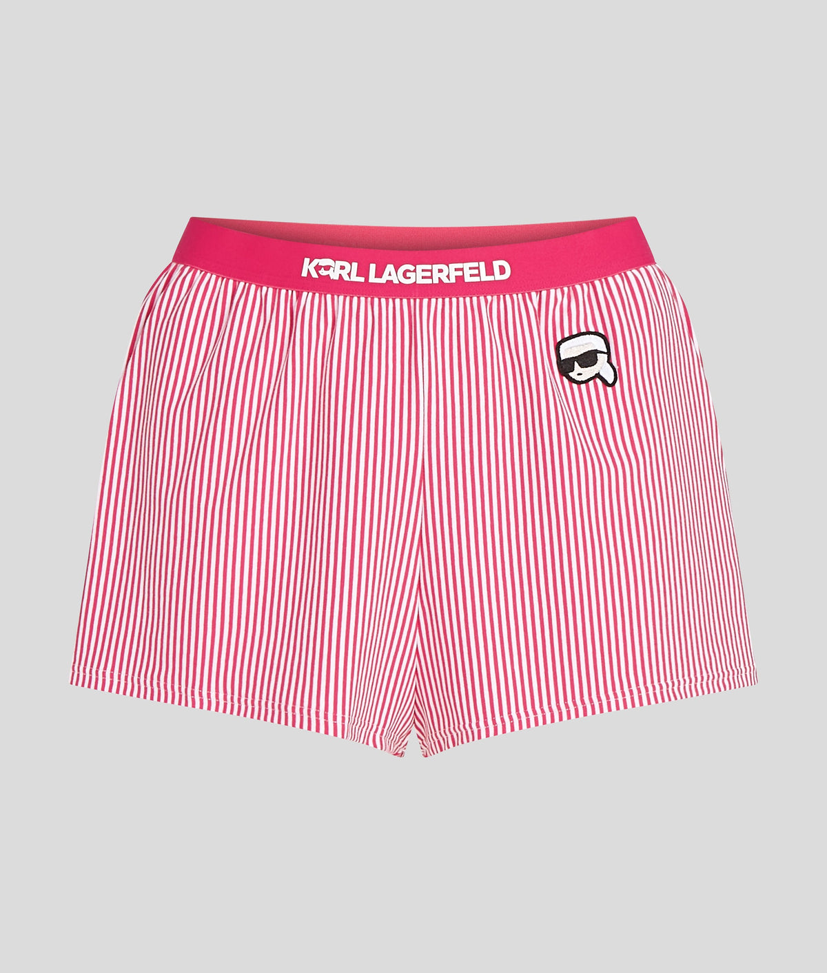 IKON STRIPED PYJAMA SHORTS