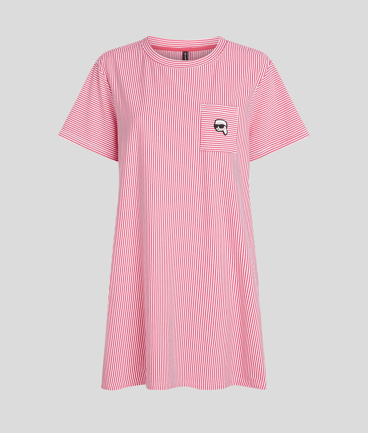 IKON STRIPED PYJAMA DRESS
