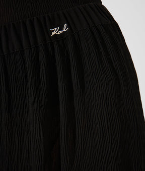 PLISSE BEACH TROUSERS