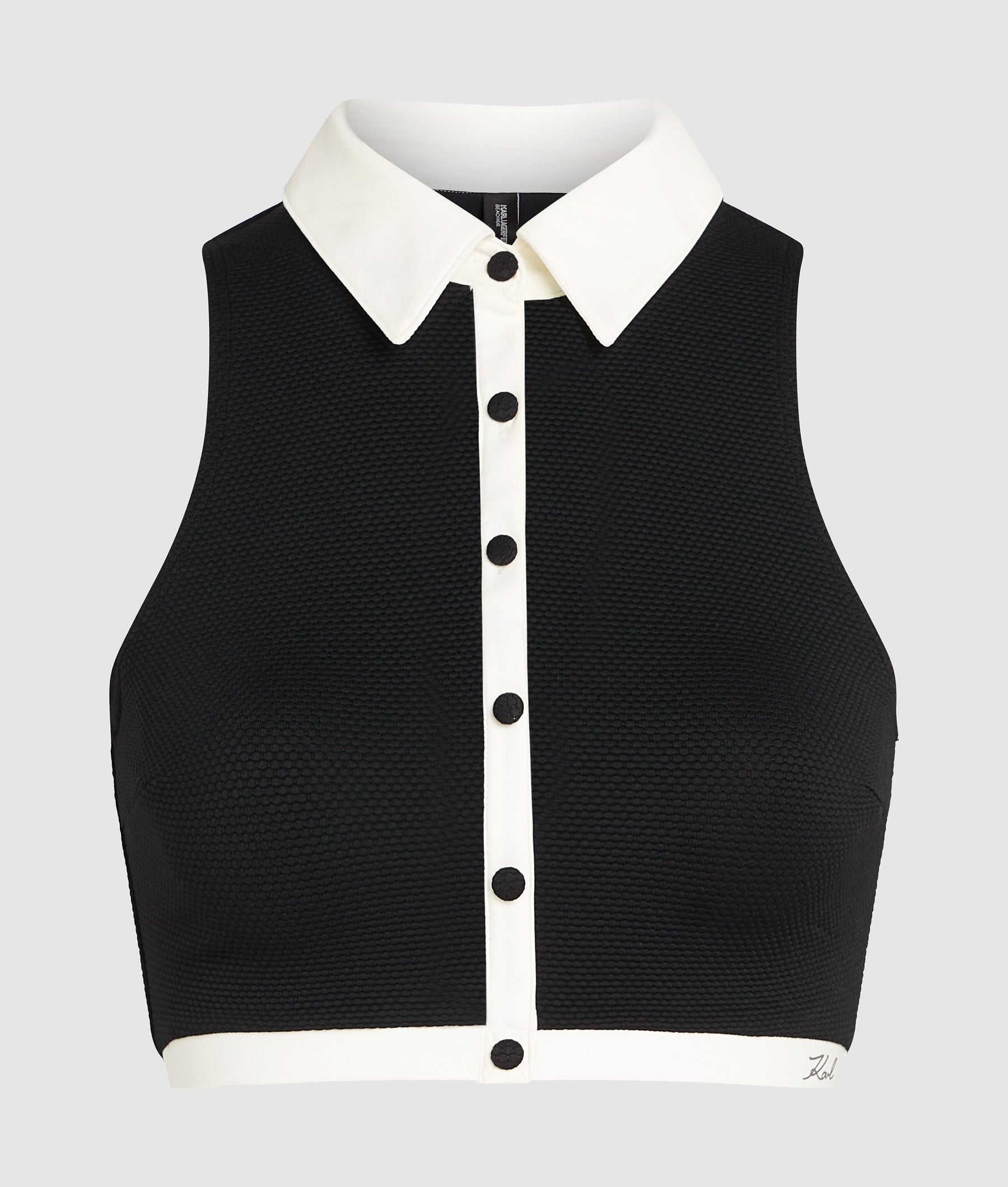 MONOCHROME BIKINI TANK TOP