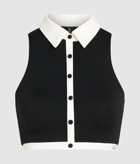 MONOCHROME BIKINI TANK TOP