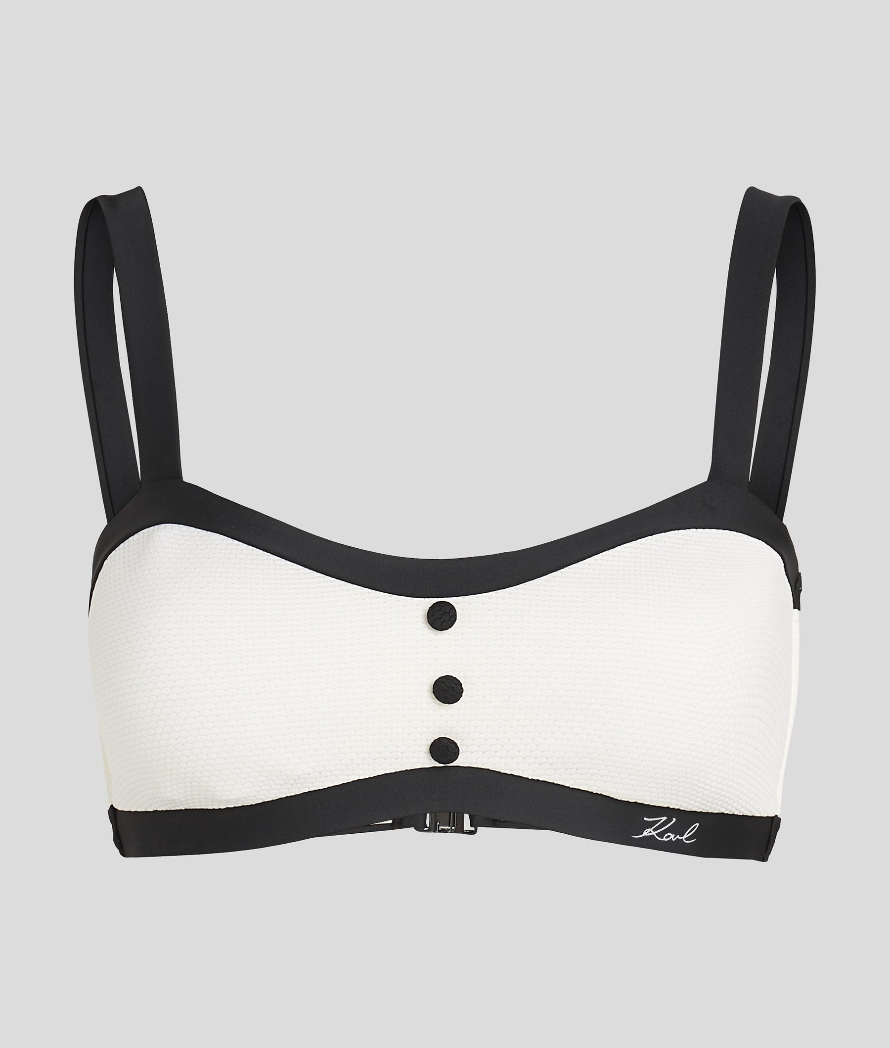 MONOCHROME BANDO BIKINI TOP