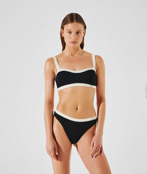 MONOCHROME BIKINI BOTTOMS