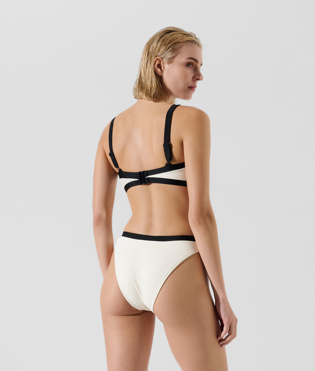MONOCHROME BIKINI BOTTOMS