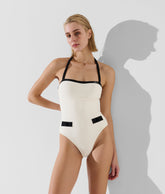 K/SIGNATURE MONOCHROME SWIMSUIT