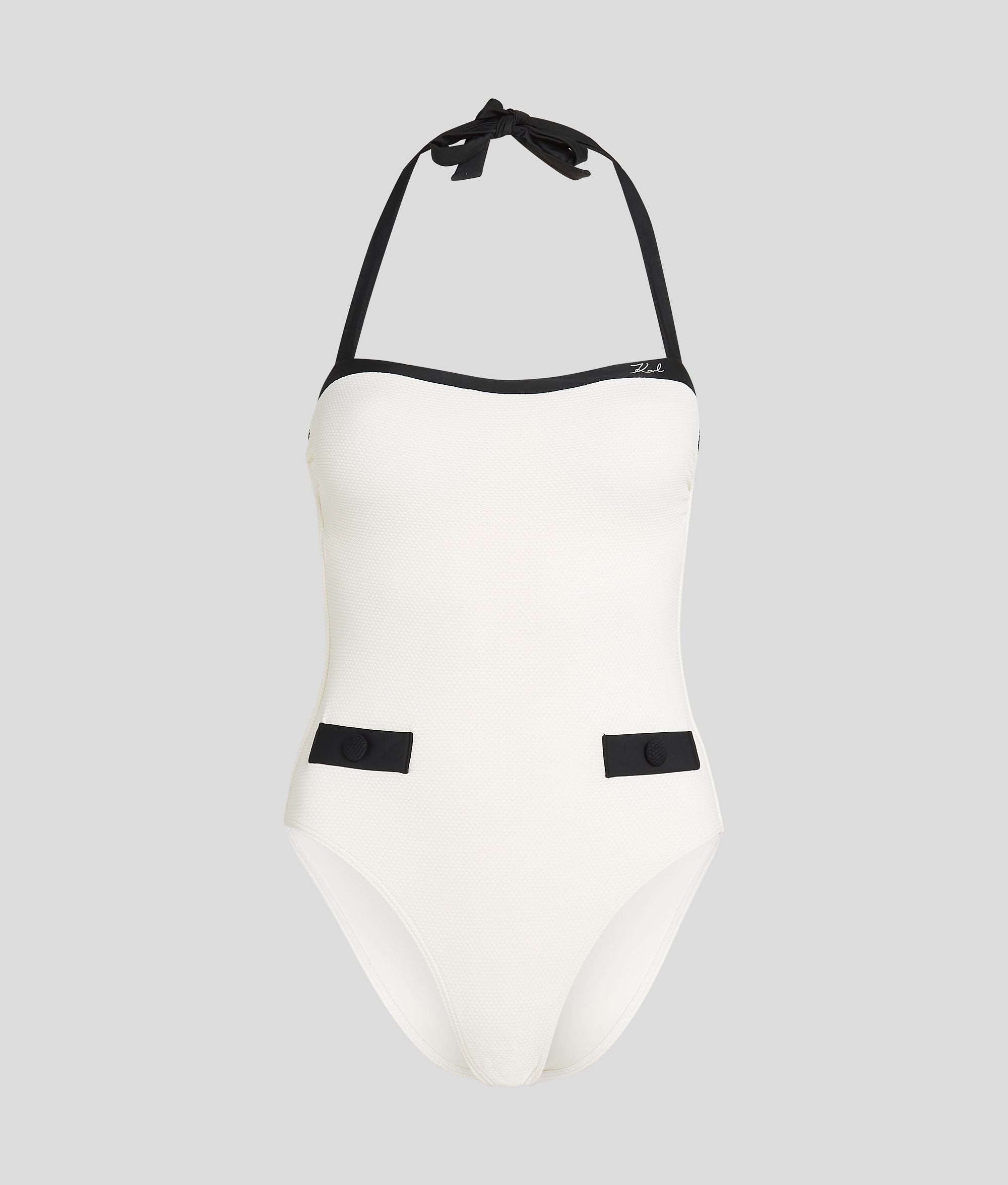 K/SIGNATURE MONOCHROME SWIMSUIT