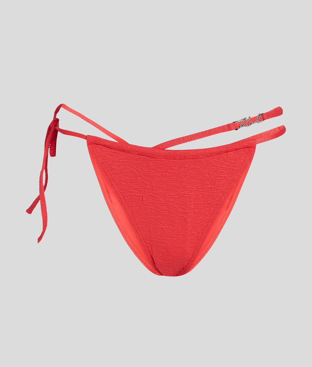 TEXTURED TANGA BIKINI BOTTOMS